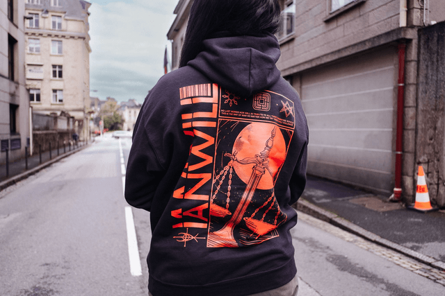 Sweat/Hoodie 'Condemned' Red&Black