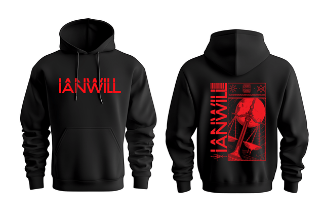 Sweat/Hoodie 'Condemned' Red&Black